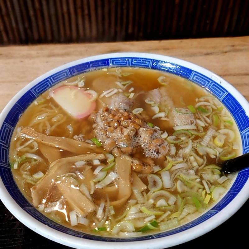 納豆ラーメン(ゑがほ食堂 （えがほしょくどう）)