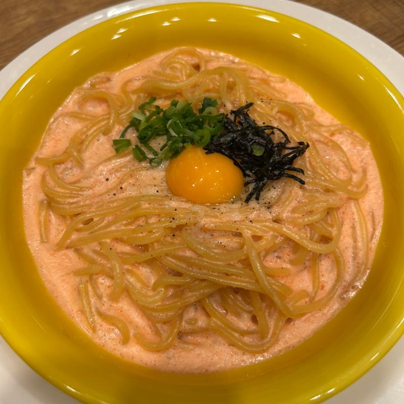 明太クリームカルボナーラ(ガスト イオンモール高の原店)