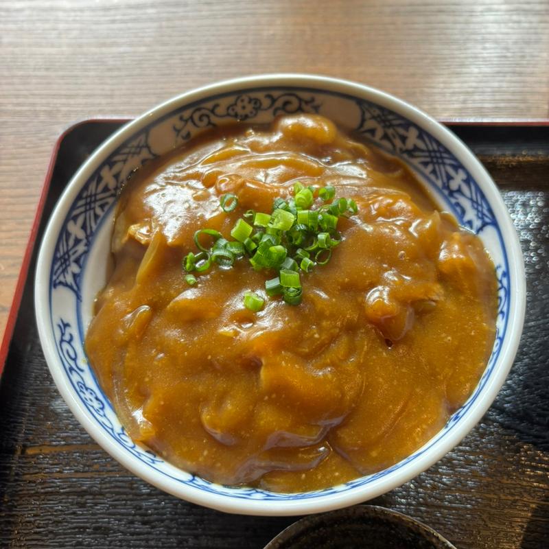 蕎麦屋のカレー丼(奥京 甲府昭和店 （おくきょう）)