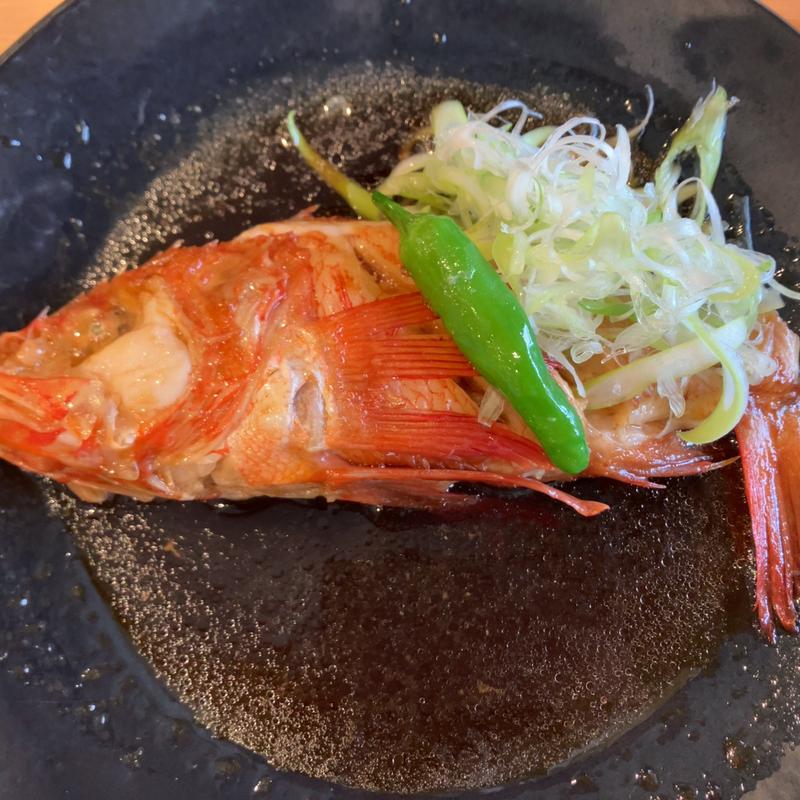 きんきの煮つけ定食(知床ごはん”tomoni")