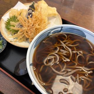 いか天蕎麦