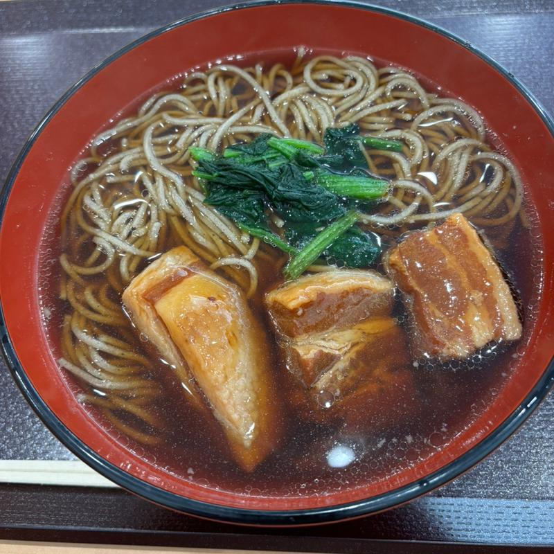 旨とろ角煮そば大(十割そば 二代目長助岡崎美合店)