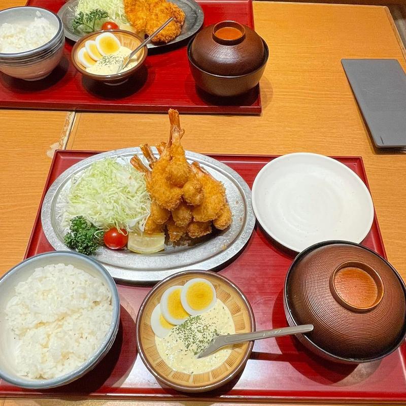 10本城盛り定食(海老どて食堂エスカ店)