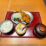 大海老ふりゃ〜3種食べ比べ定食