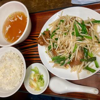レバニラ炒め定食(中華食堂 da ru ma)