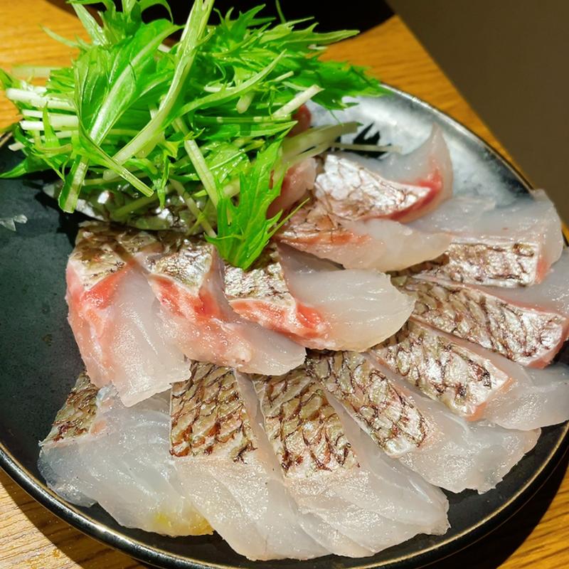 みかん鯛のしゃぶしゃぶ(全席完全個室居酒屋 海鮮としゃぶしゃぶ とら-TORA- 札幌駅前店)