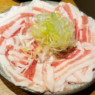 富良野豚のしゃぶしゃぶ(全席完全個室居酒屋 海鮮としゃぶしゃぶ とら-TORA- 札幌駅前店)