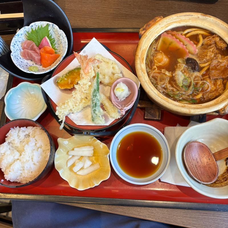 みそ煮込みうどん御膳(和食麺処サガミ 川崎宮前店)