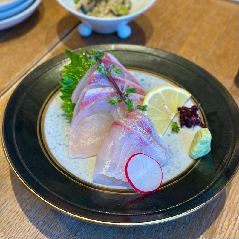 鰤の刺身(まる竹「膳」 )