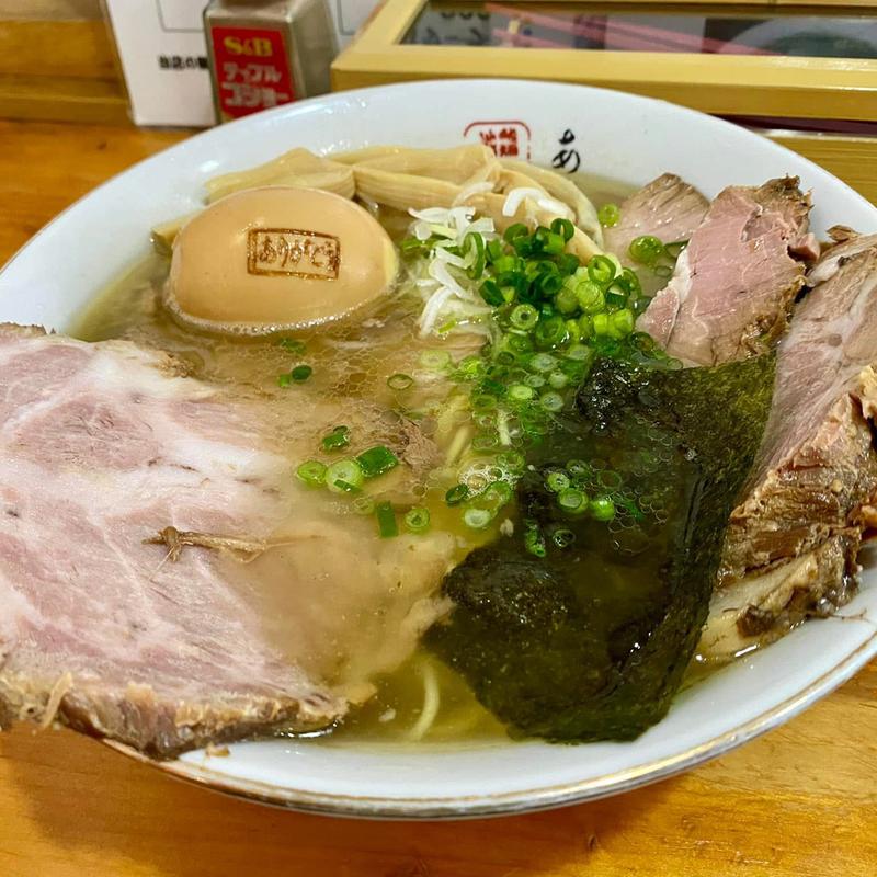 塩チャーシューメン(地鶏ラーメン ありがとう)