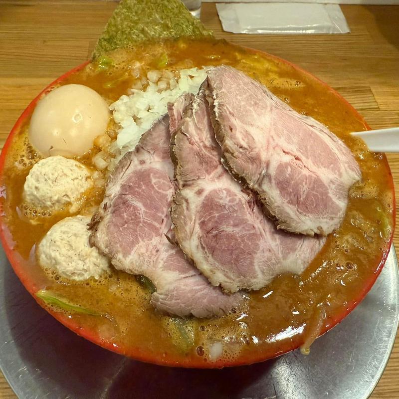 辛味噌ラーメン 無双 全部のせ(麺場 力皇)
