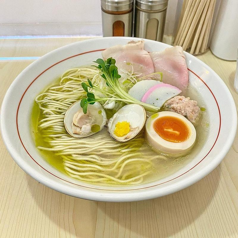 蛤と浅利の貝運潮中華(五弦屋)