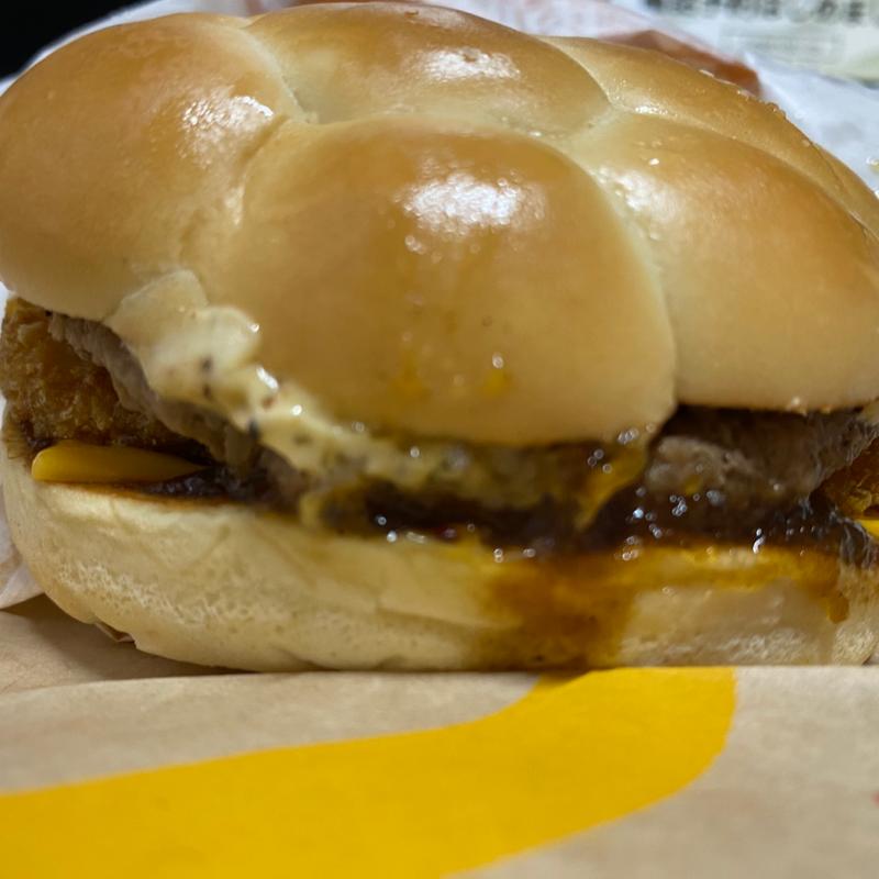 ザク切りポテト&肉厚ビーフ コク旨ガーリックマヨ(マクドナルド月隈店)