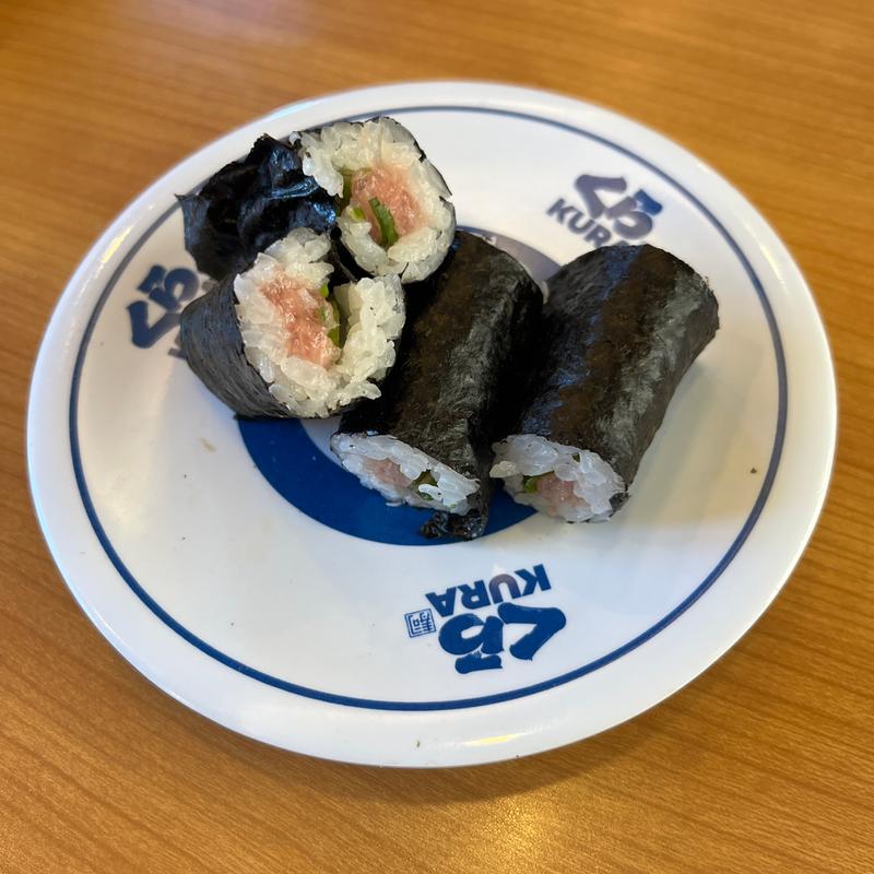 ねぎマグロ鉄火(無添くら寿司 春日井インター店 )