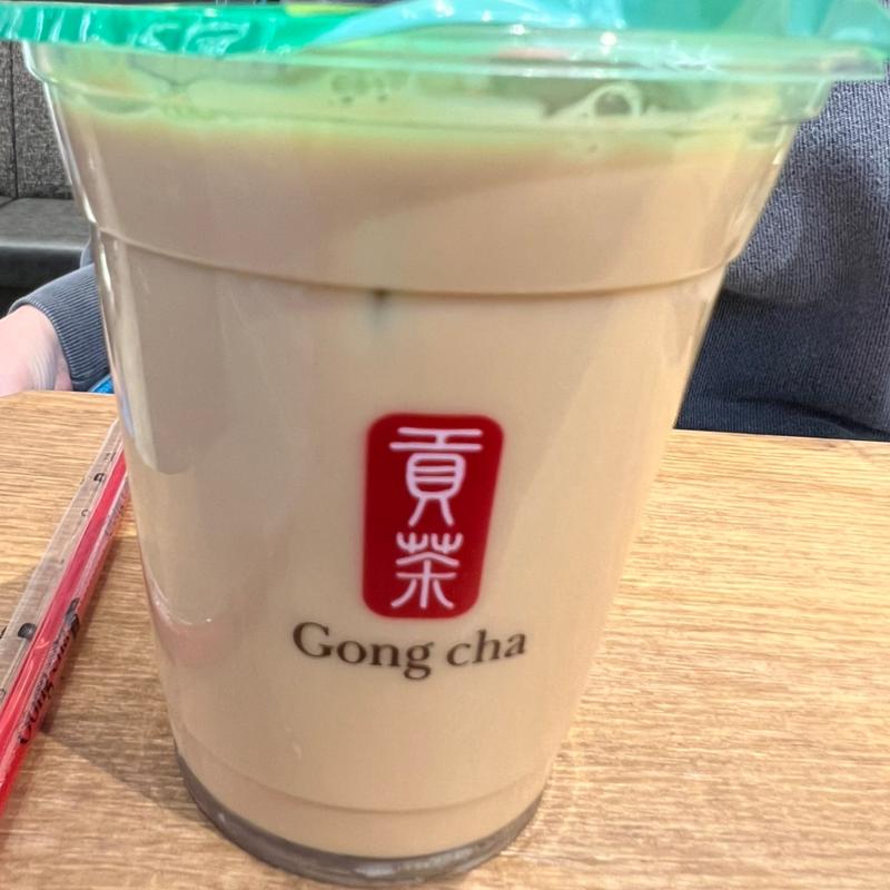 ブラックアーモンドミルクティー(ゴンチャ 三井アウトレットパーク マリンピア神戸店 (Gong Cha))