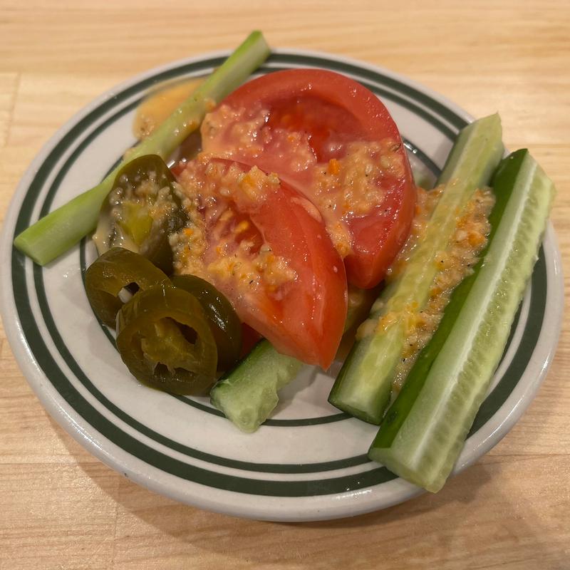 ポテサラの野菜のみ(大衆酒場2.0とぽす エキュートエディション横浜)