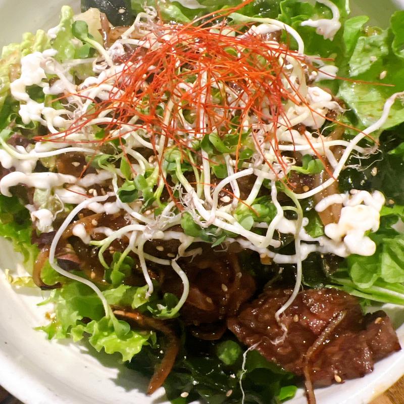 焼肉サラダ(くら嶋)