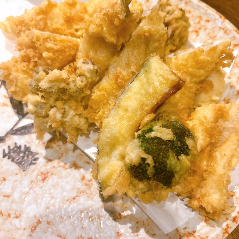 天麩羅盛り合わせ(くら嶋)