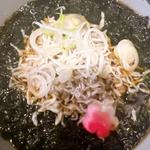 岩海苔とじゃこうどん(くら嶋)