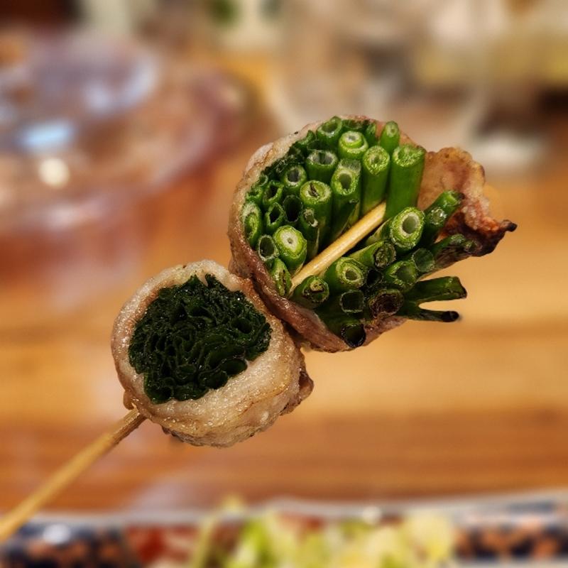 博多のネギ巻き(須崎屋台かじしか)