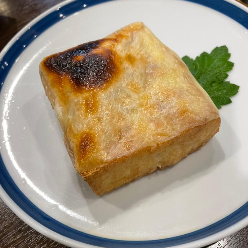 厚揚げの味噌チーズ焼き(鈴亭 （リンテイ）)