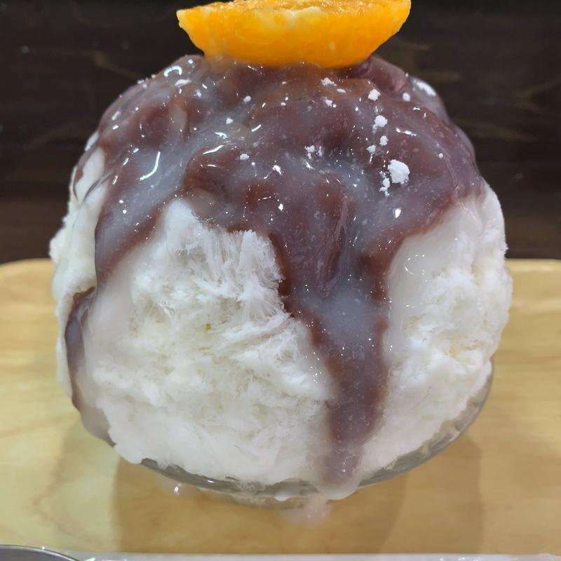 みかん大福(天然かき氷 氷の音)