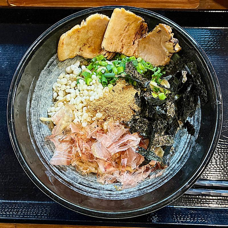 汁なし中華そば(並)(麺屋大弐)