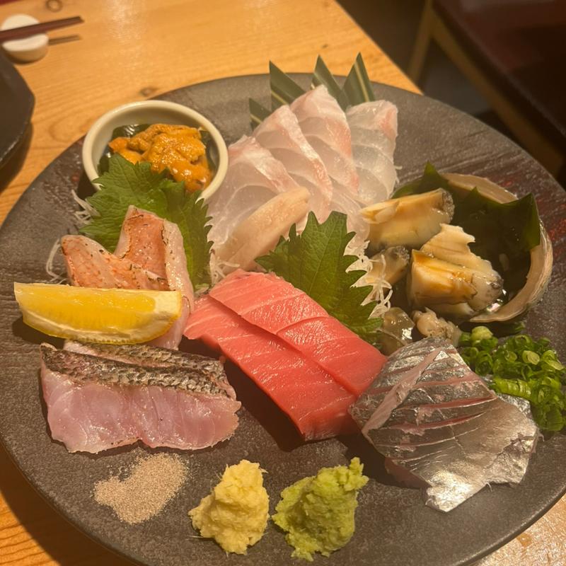 刺身盛合せ　特上(こけら)