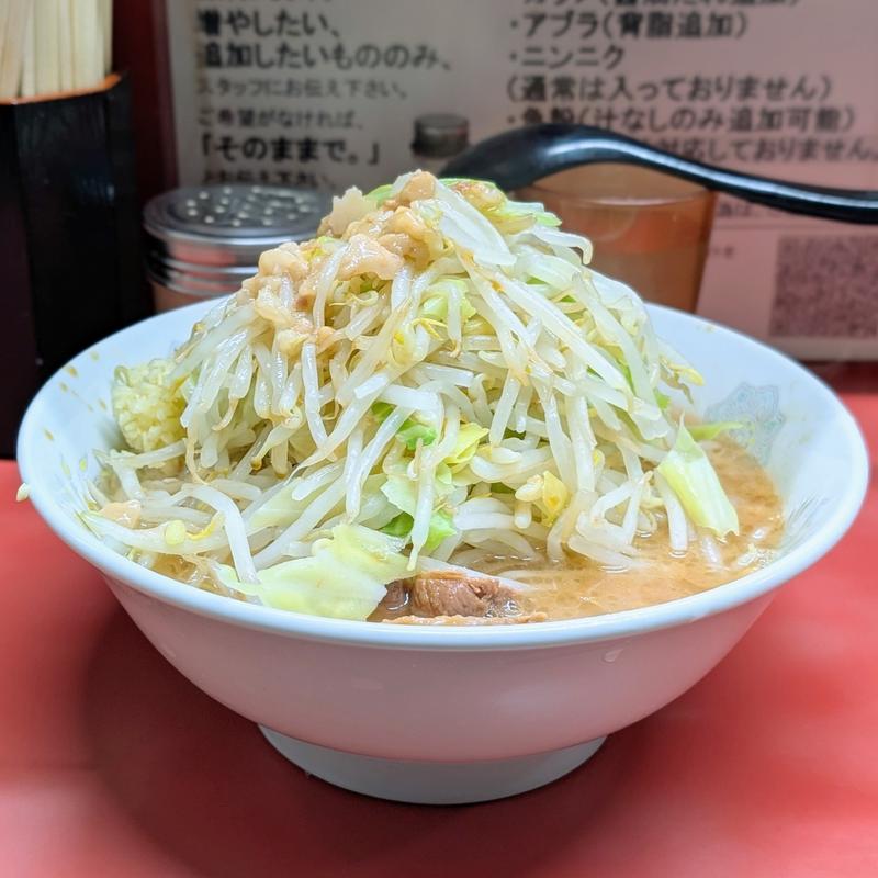 ぶた２枚入り小ラーメン(ラーメン二郎 環七一之江店 （らーめんじろう）)