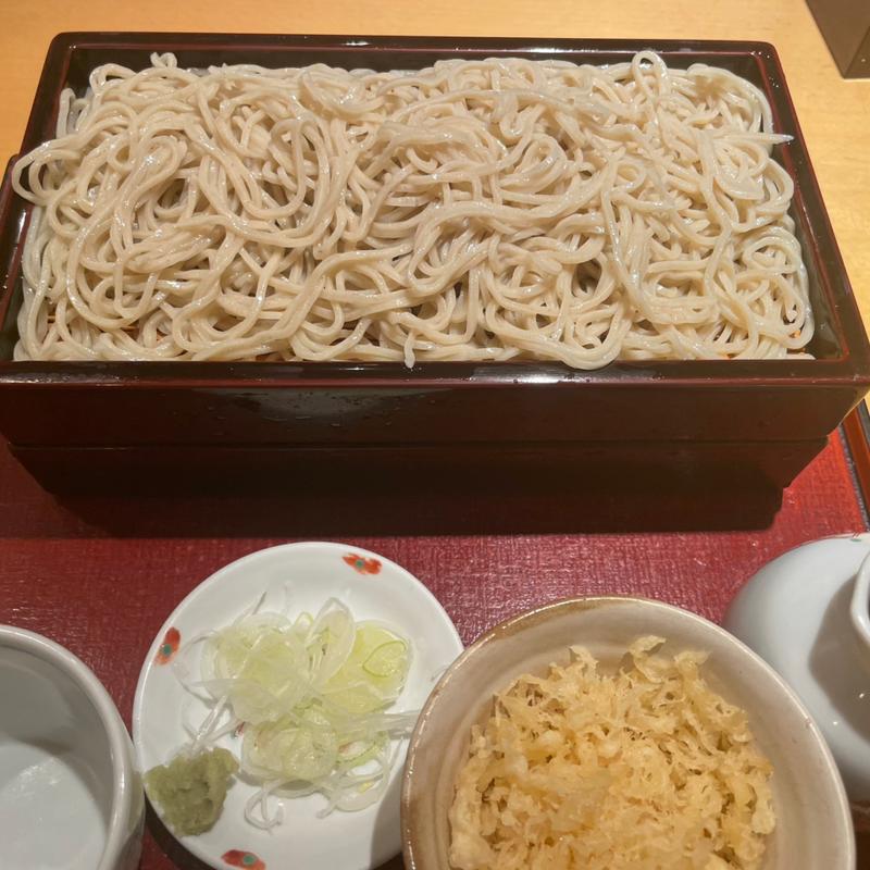 二枚せいろ(あけの蕎)