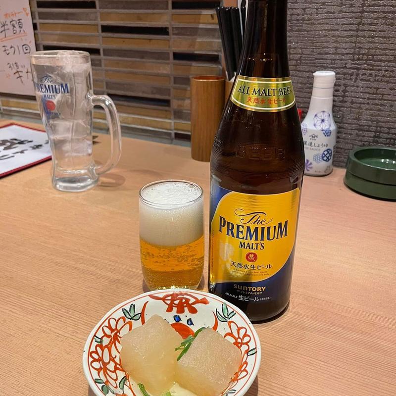 ビンビール(ヤキトリ酒場 武州屋)