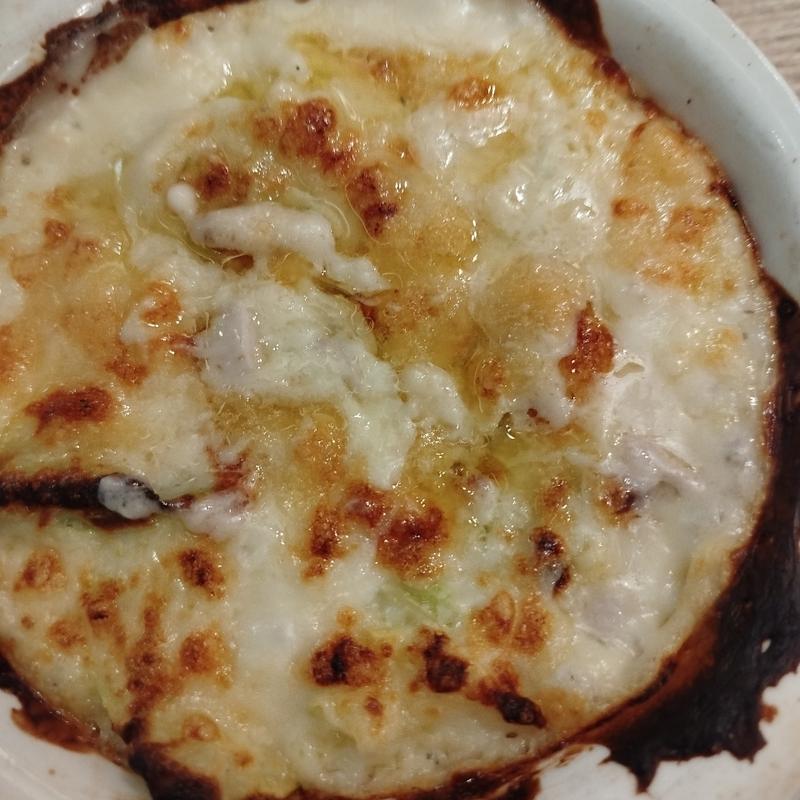 鶏肉とキャベツのグラタン(水天宮バルpeppe)