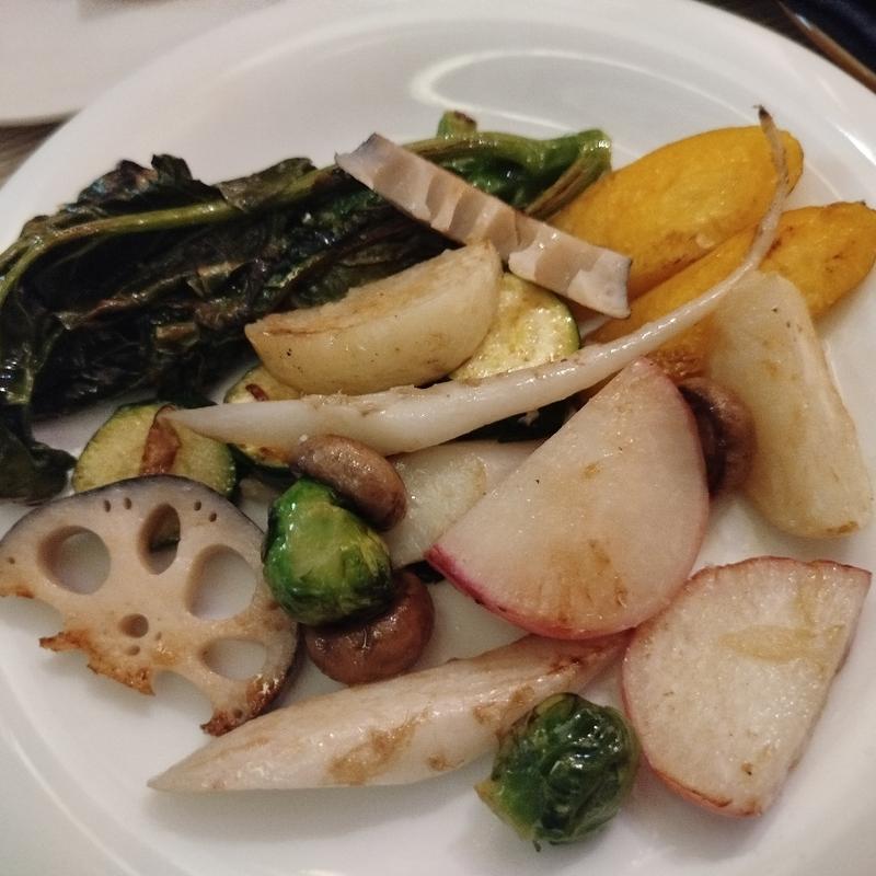 季節野菜のグリル(水天宮バルpeppe)