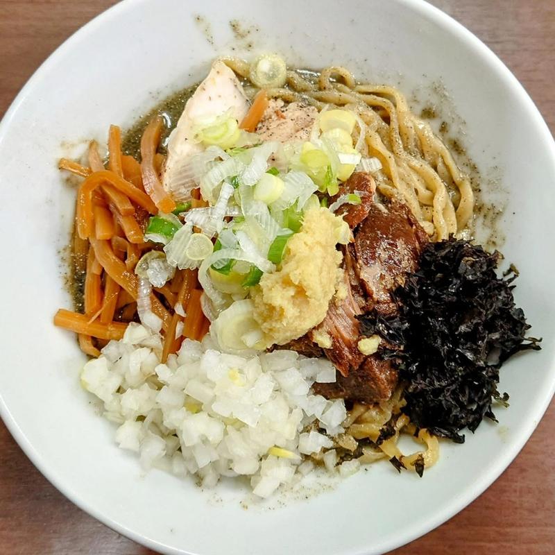 煮干し生姜油そば(煮干し中華そば 山形屋)