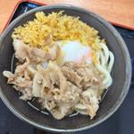 肉温玉ぶっかけ　小　温