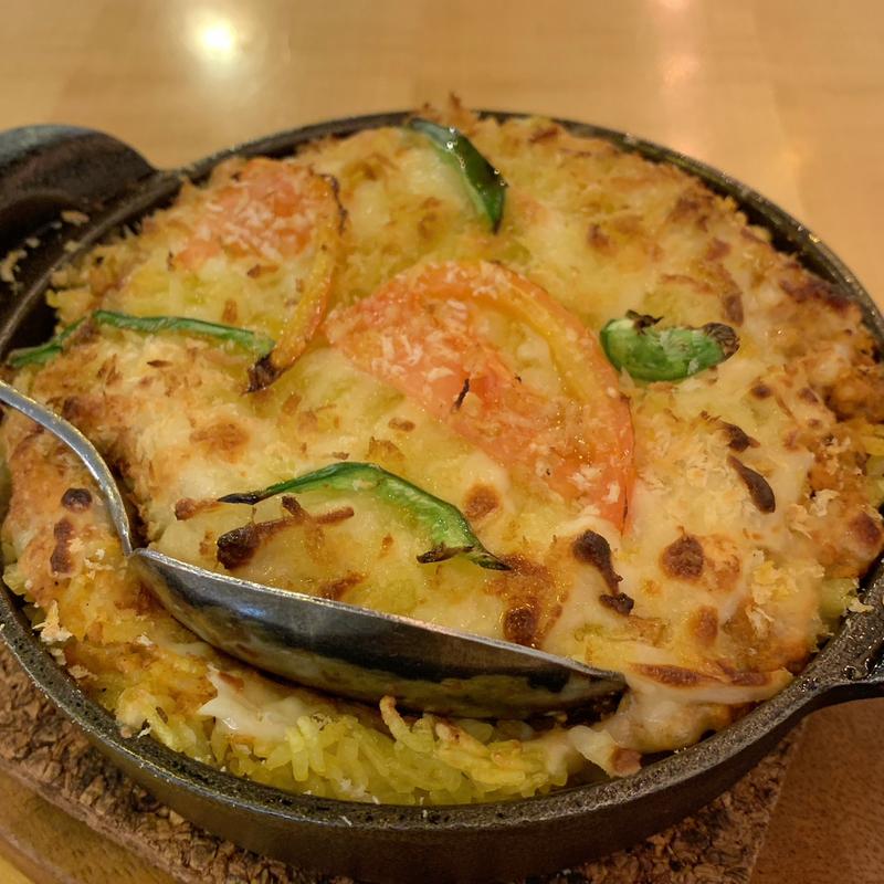 スパイシーキーマのオーブン焼きカレー(naturry ナチュリー ナチュラルインドカレー SPICE&BAR (Muslim friendly))