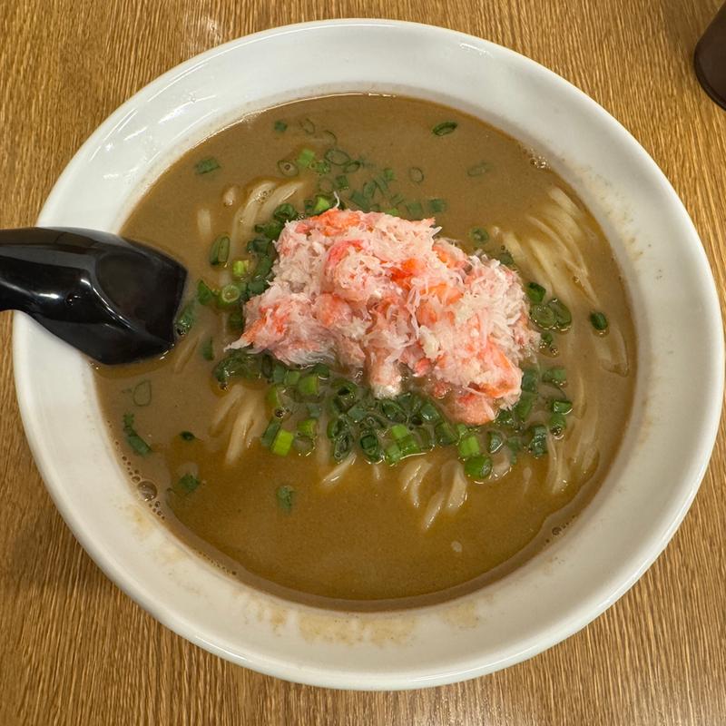 紅ズワイガニ蕎麦(大阪丿貫)