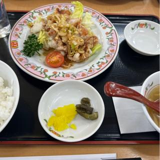 油淋鶏ライスセット(餃子の王将 栗東店 （ギョウザノオウショウ）)