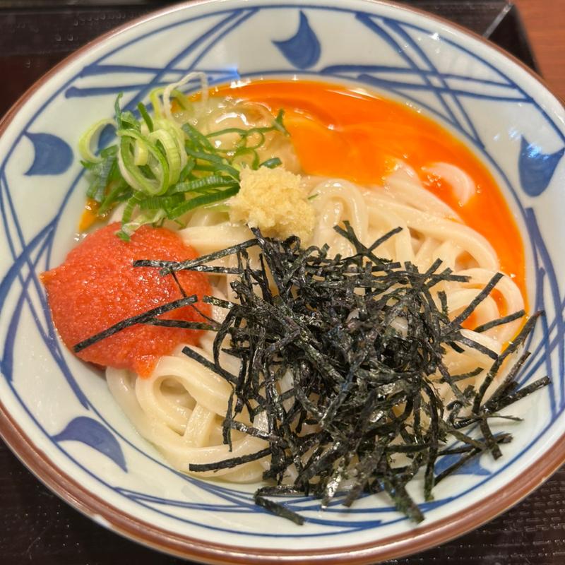 明太釜玉うどん(丸亀製麺 平群店 )