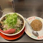 中華そば+焼きめし(新福菜館 秋葉原店 )