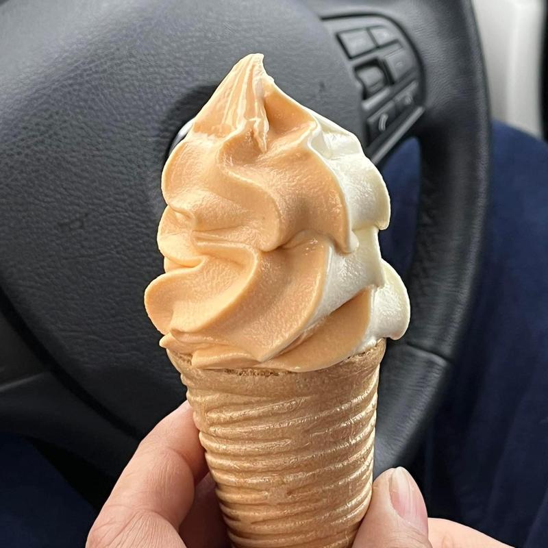 トマト&ミルクソフトクリーム(つくで手作り村 )