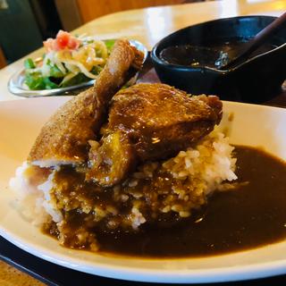 チキンカレー サラダ付き(きりん食堂 )