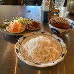 豚肉の生姜焼つけ麺　ブンチャー(Raindrop)