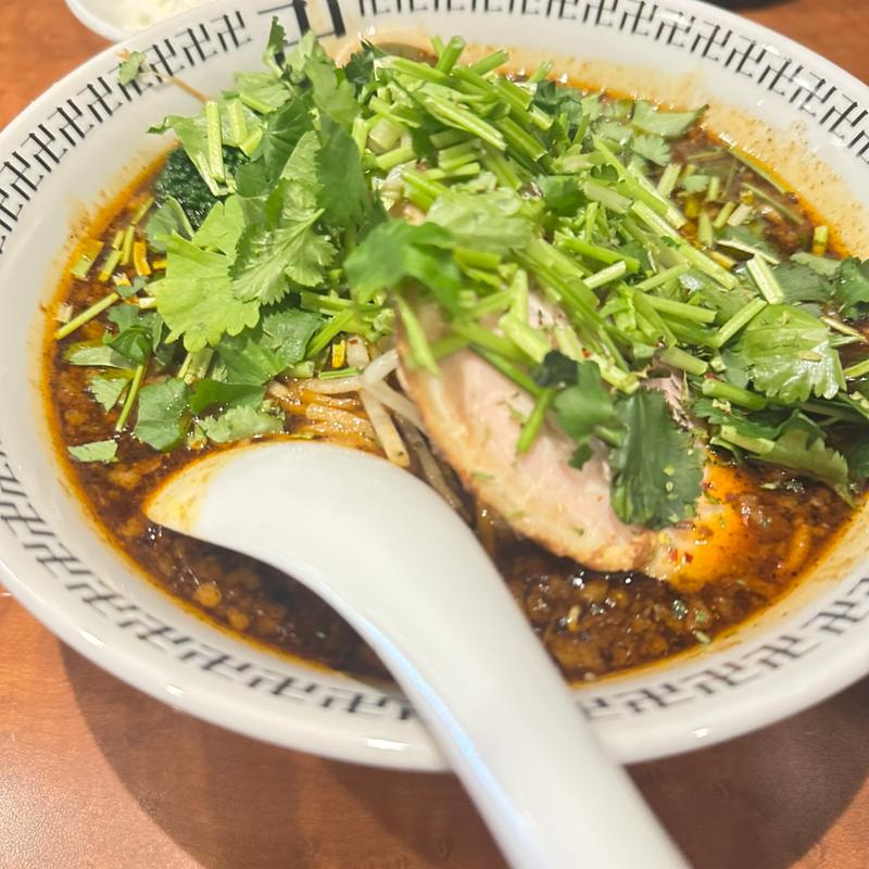 スパイス・パクチーラー麺(卍力秋葉原店)