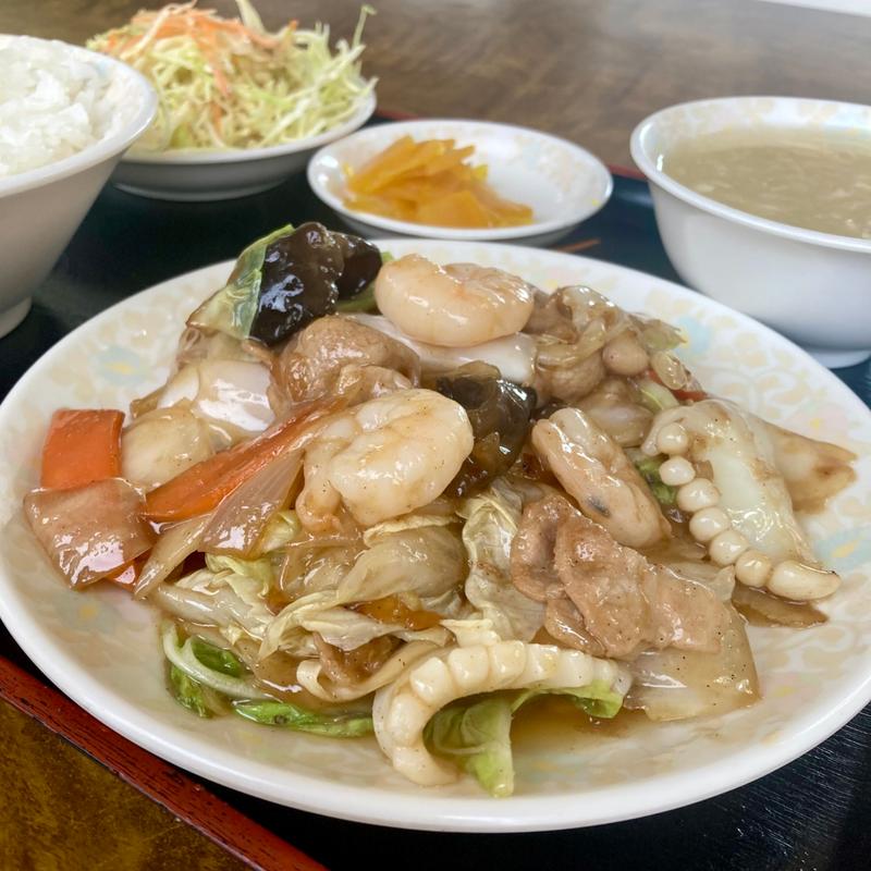 八宝菜定食(香港亭)