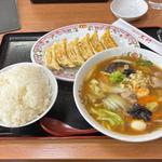 五目あんかけラーメンセット