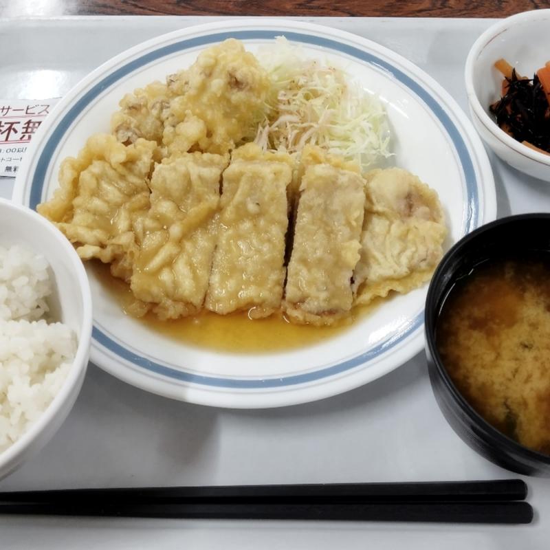 A定食(豚天 生姜あん)(葛飾区役所　食堂 )