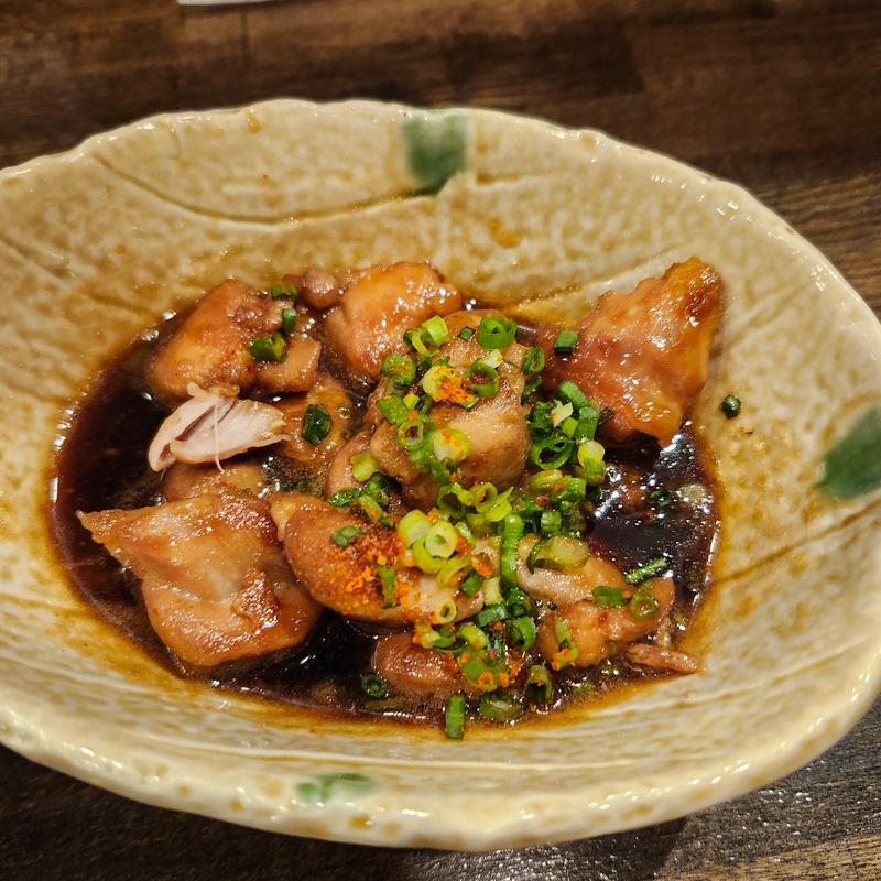 鶏の照り煮(大分からあげと鉄板焼 勝男 安里応援団)