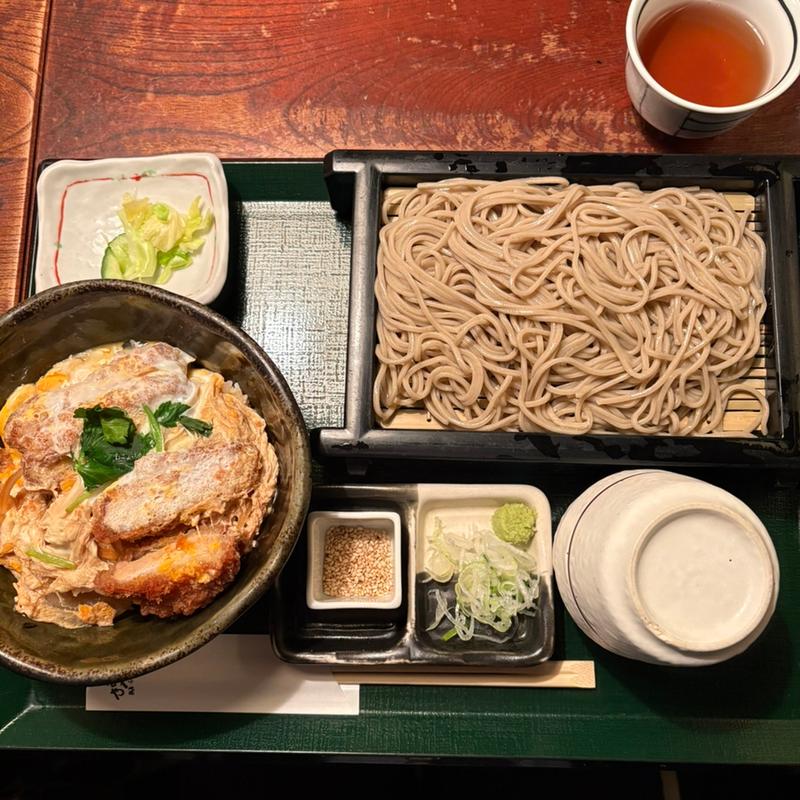カツ丼と蕎麦セット(蔵や （くらや）)