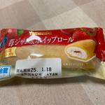 苺ジャム&ホイップロール(カネスエ 津島愛宕店)